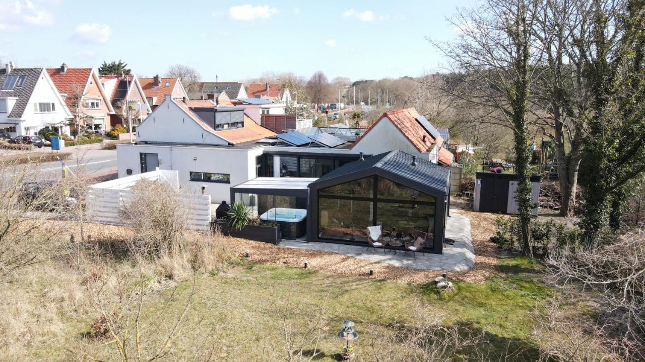 B&B Het Duinhuisje Met Jacuzzi, Gratis Parkeren, 2 Fietsen Te Leen, Airco Zandvoort Exterior foto